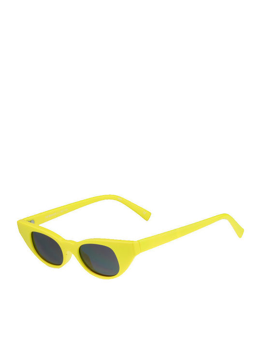 Le Specs The Breaker Women's Sunglasses with Yellow Plastic Frame LAS1821106