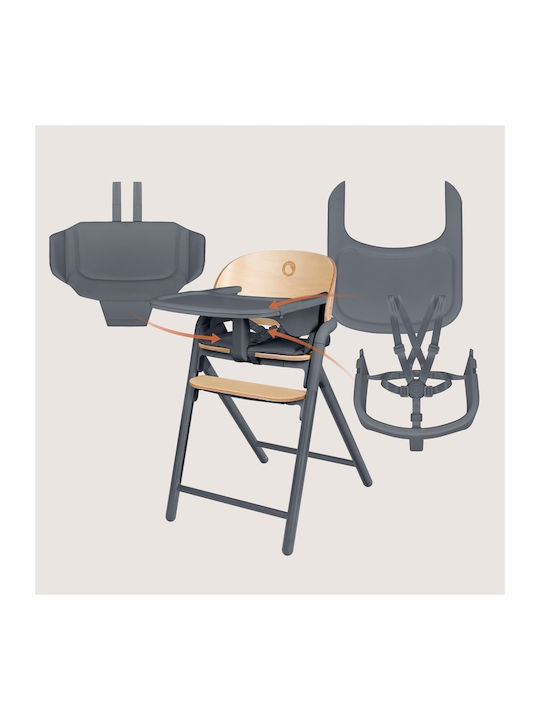 Lionelo Celia Baby Highchair 3 in 1 Gray