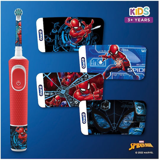Oral-B Vitality Pro Children's Electric Toothbrush for 3+ Years Spiderman