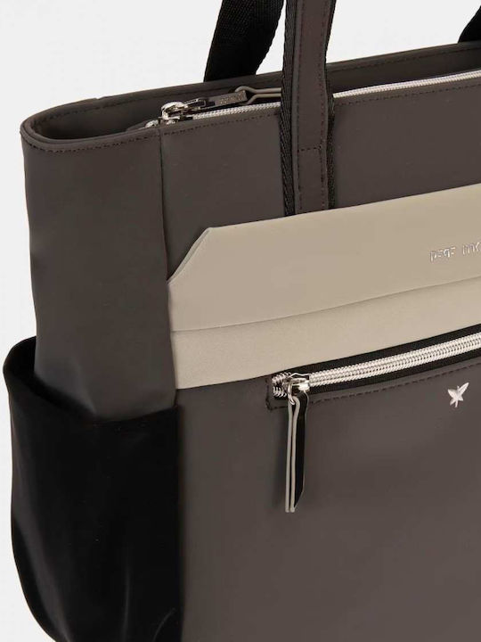 Women's Grey Tote Bag