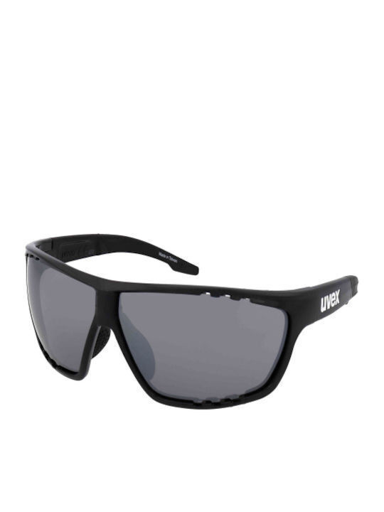 Uvex Sportstyle 706 Unisex Γυαλιά Ηλίου με Κοκκάλινο Σκελετό Black Mat Mirror Blue 5320062016
