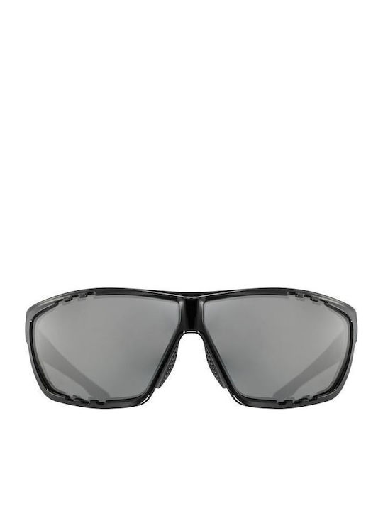 Uvex Sportstyle 706 Unisex Γυαλιά Ηλίου με Κοκκάλινο Σκελετό Black Mat Mirror Blue 5320062016