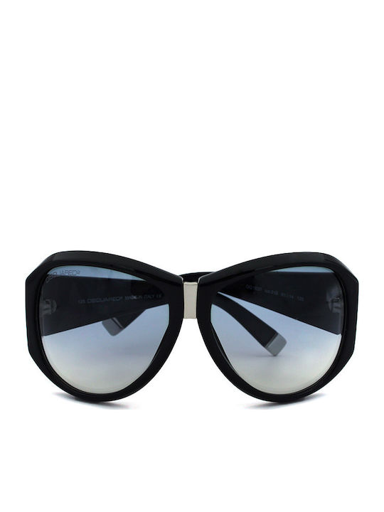 Dsquared2 Women's Sunglasses with Black Plastic Frame