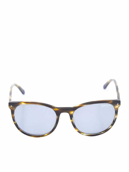 Gant Men's Sunglasses with Brown Tartaruga Plastic Frame GA7092 56V