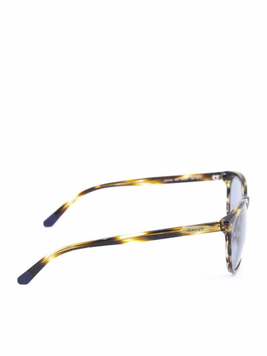 Gant Men's Sunglasses with Brown Tartaruga Plastic Frame GA7092 56V
