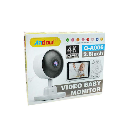 Andowl Wireless Baby Monitor , with Two-way Communication & Lullabies