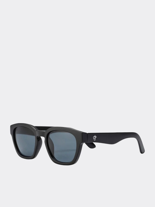 Chpo Vik Unisex Sunglasses with Black Plastic Frame and Black Lens 16132KK