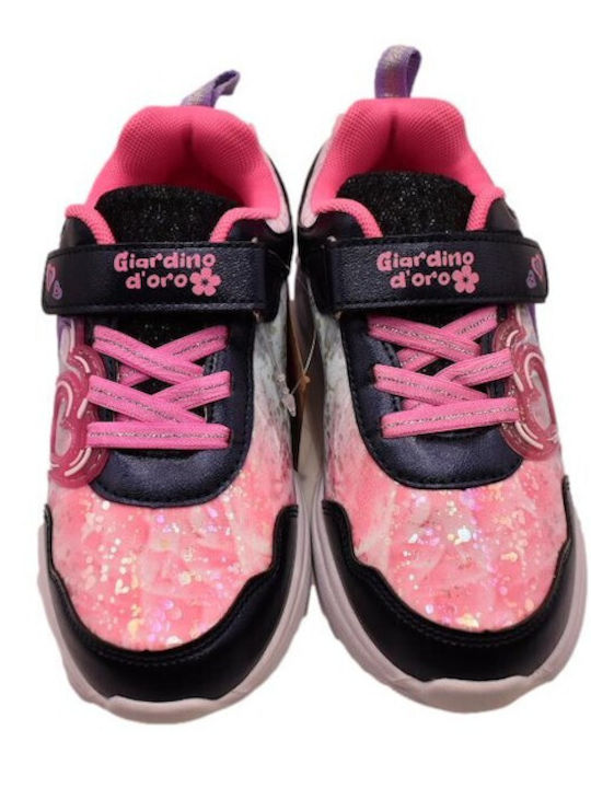 Παιδικά Sneakers με Φωτάκια Μπλε