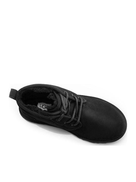Neumel Suede Women's Ankle Boots Black