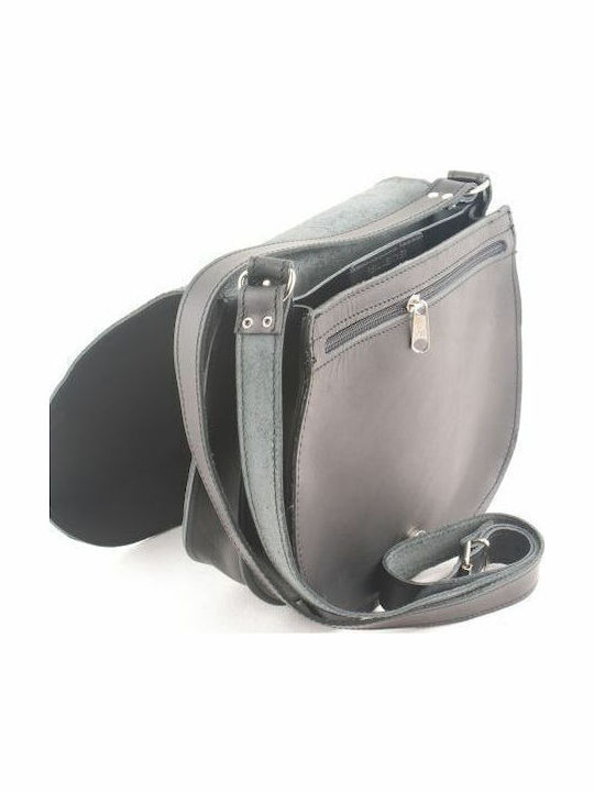 -leather Leather Women's Bag Crossbody Black