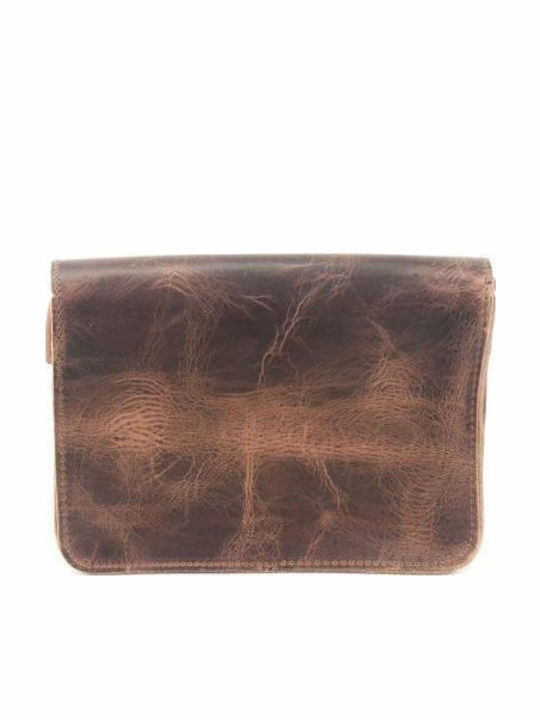 -leather Leather Women's Bag Crossbody Brown