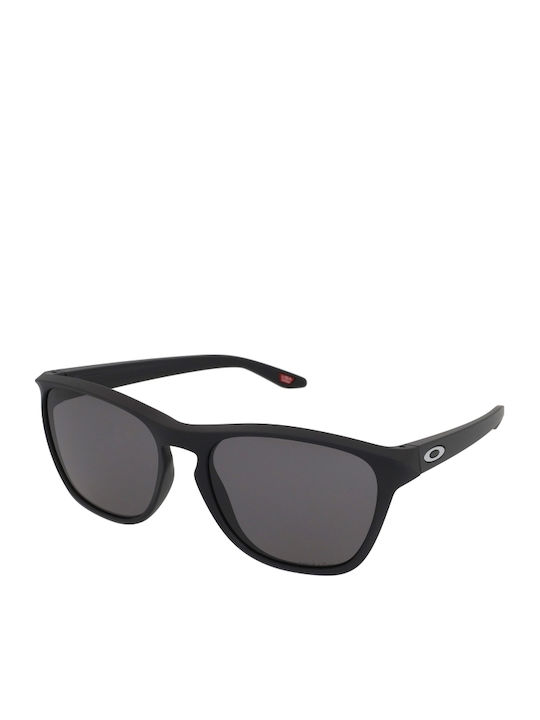 Oakley Manorburn Ανδρικά Γυαλιά Ηλίου με Μαύρο Κοκκάλινο Σκελετό και Μαύρο Φακό