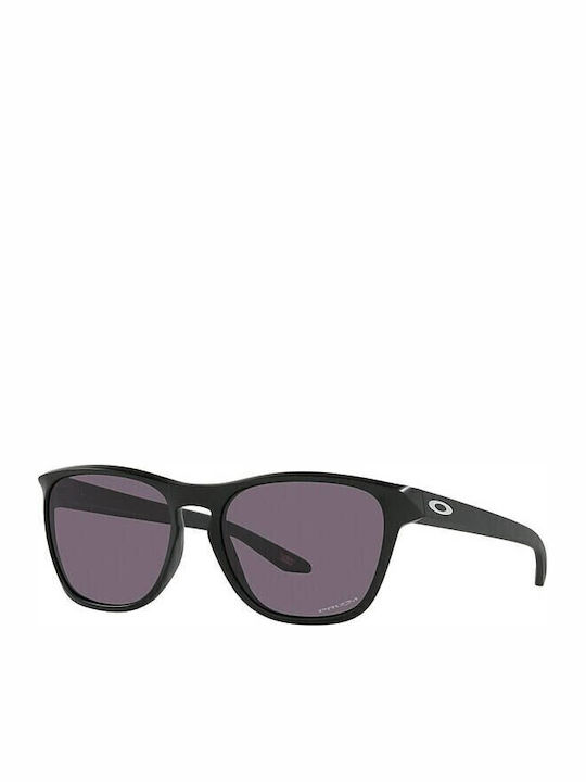 Oakley Manorburn Ανδρικά Γυαλιά Ηλίου με Μαύρο Κοκκάλινο Σκελετό και Μαύρο Φακό