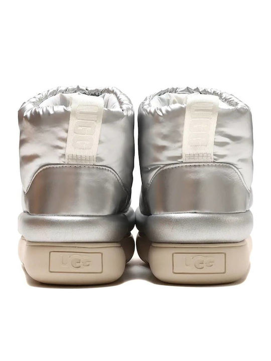 Classic Maxi Mini Women's Ankle Boots Silver 1135151-MSLV