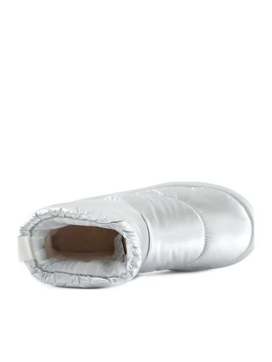 Classic Maxi Mini Women's Ankle Boots Silver 1135151-MSLV