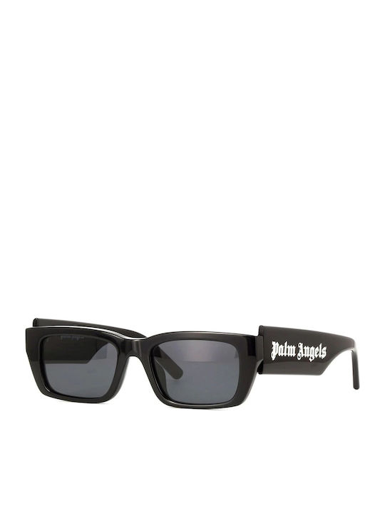 Palm Angels Women's Sunglasses with Black Plastic Frame and Black Lens