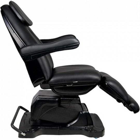 Beauty Chair with Adjustable Height Black