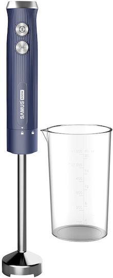 Samus SB800 Hand Blender With Stainless Steel Rod 800W Blue