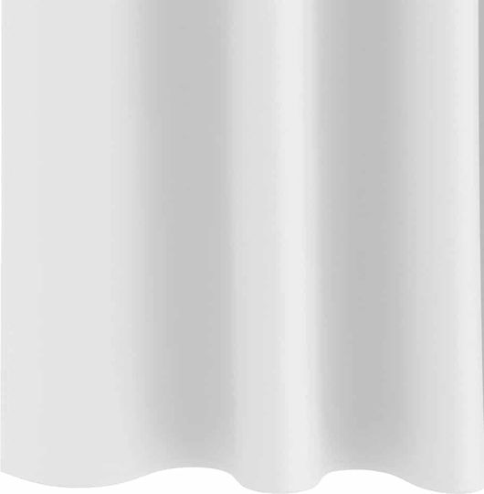 vidaXL Set Of White Blackout Window Curtains With Pencil Pleat 140x175cm