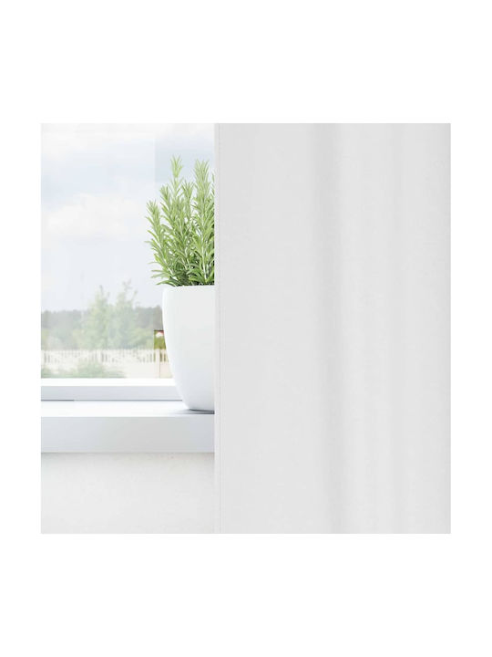 vidaXL vidaXL Set Vorhänge Verdunkelung Fenster mit Obere Registerkarte Weiße 140x175cm