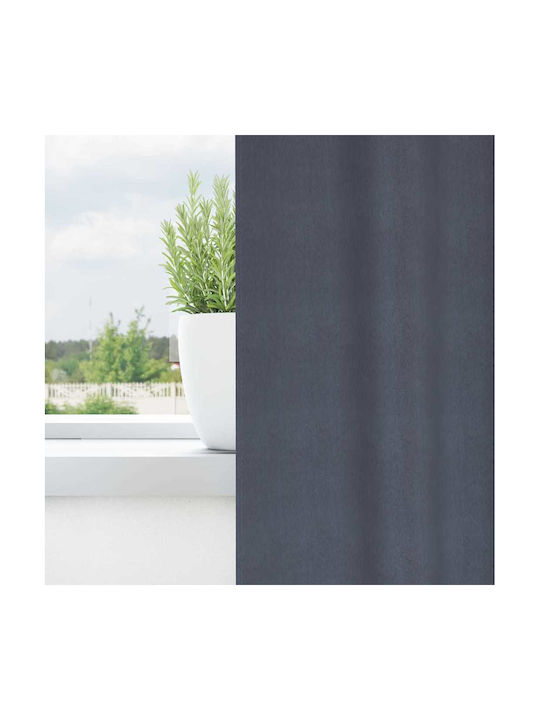 vidaXL vidaXL Vorhänge Verdunkelung Fenster mit Bleistiftfalten Grau 140x225cm