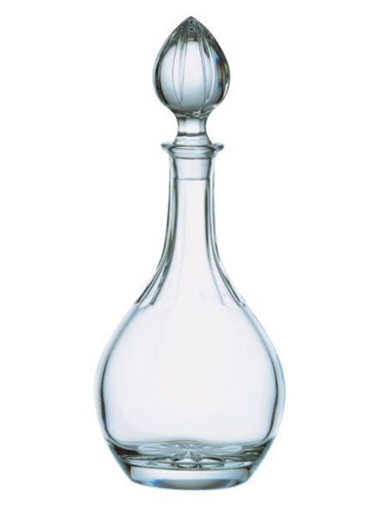 Cristal Carafă de Servire Vin 34buc cu Dop și Pahare Transparentă 1000ml 1buc