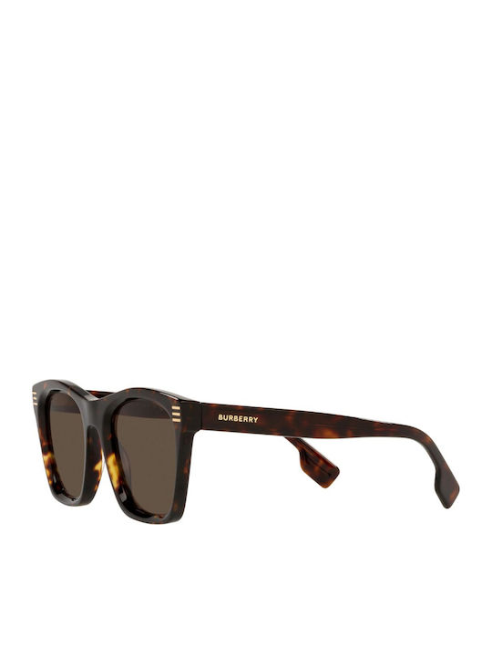 Burberry Cooper Men's Sunglasses with Brown Tartaruga Plastic Frame and Brown Lens BE4348 300273