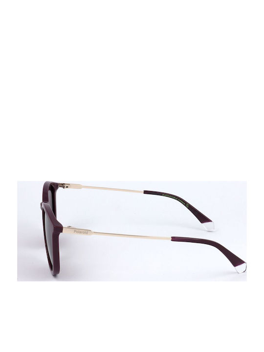 Polaroid Unisex Ochelari De Soare Cu Ramă Violet Și Lentile Polarized Burgundy PLD4143/S/X B3V/KL