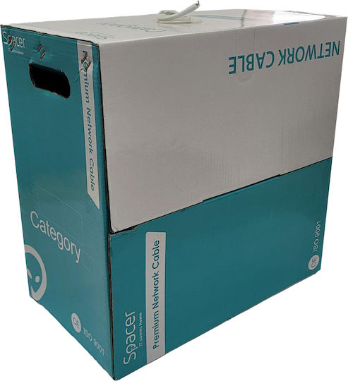 Utp Cablu Bobină Distanțier Cat6 305m Cupru-Aluminiu Solid Awg24 0.51mm 0.21mm2