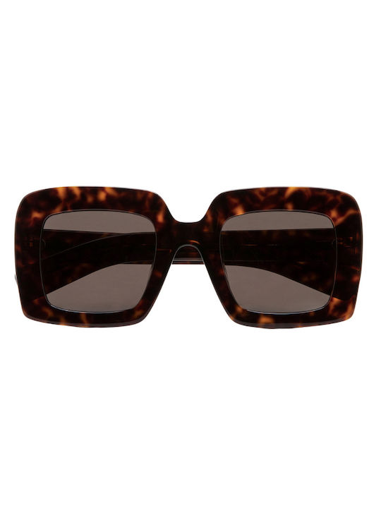 Kaleos Women's Sunglasses with Brown Tartaruga Plastic Frame and Brown Lens Gerhard 2