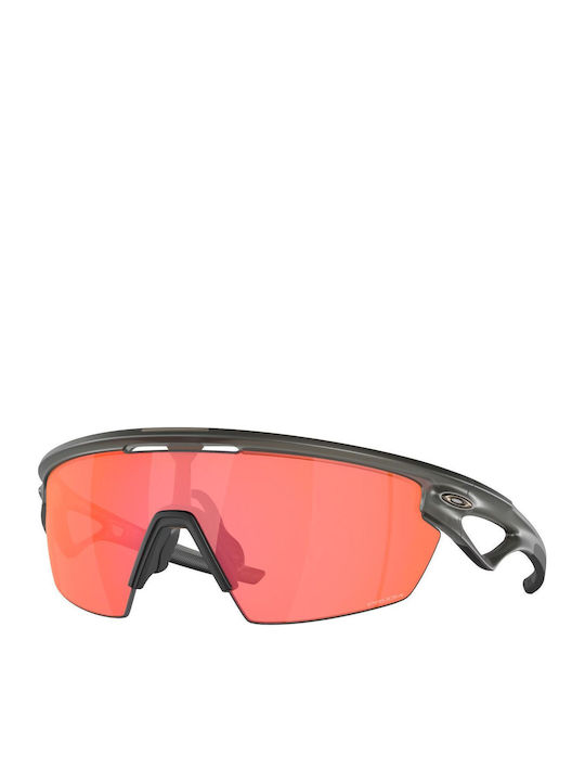 Oakley Sphaera Men's Sunglasses with Black Plastic Frame and Red Mirror Lens OO9403-09