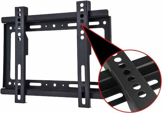 Lcd Tv Mount Siks Adjustable Maximum Capacity 25 Kg 14-42 Inch Installation Kit Included Black