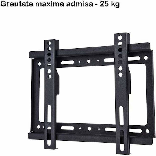 Lcd Tv Mount Siks Adjustable Maximum Capacity 25 Kg 14-42 Inch Installation Kit Included Black