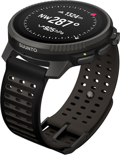 Suunto Vertical 2 48mm Waterproof Smartwatch with Heart Rate Monitor (Titanium Black)