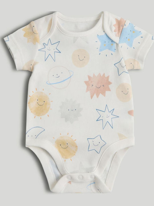 Mothercare Комплект Бебешко Боди Къс ръкав Blue 5бр