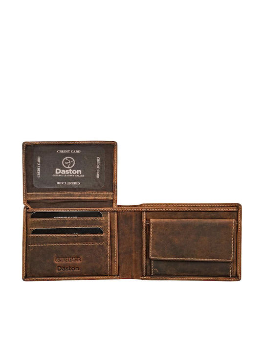 Men's Wallet with RFID Tabac Brown