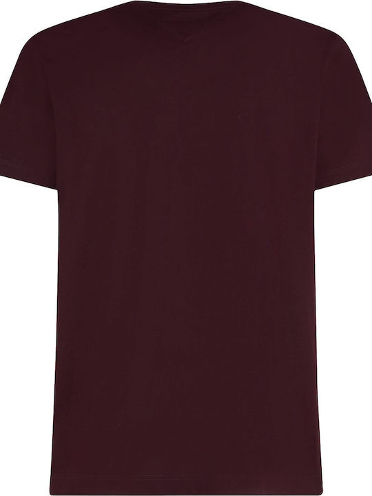 Tommy Hilfiger T-shirt Μπορντό Tommy Hilfiger T-shirt Μπορντό