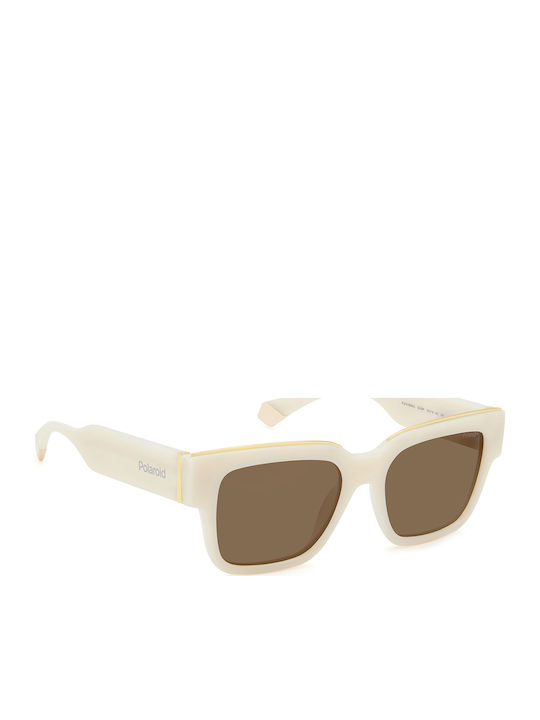 Polaroid Unisex Ochelari de soare cu Albastru Cadru și Maro Polarized Lentilă PLD6198/S SZJ/SP