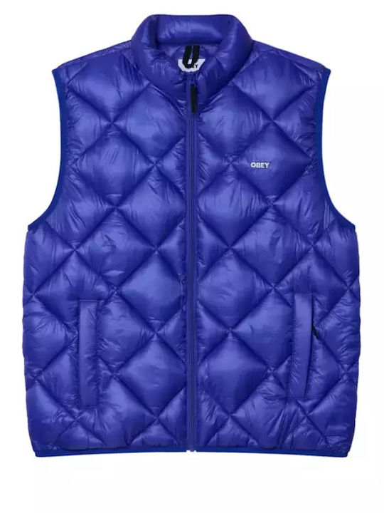 Sleeveless Jacket Blue