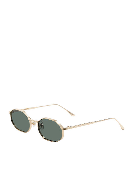 Massa Ochelari De Soare Unisex Cu Ramă Metalică Auriu