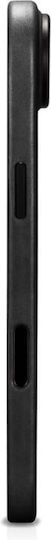 iCarer Back Cover Leather 2mm Waterproof Black (iPhone Air)