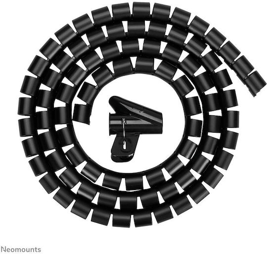 Neomounts Spiral Pentru Organizarea Cablurilor 25mm Mai Multe Cabluri Negru