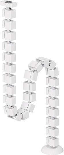 Neomounts Cable Spine Organizer Sit Stand Desk Frames Magnet Mounted White