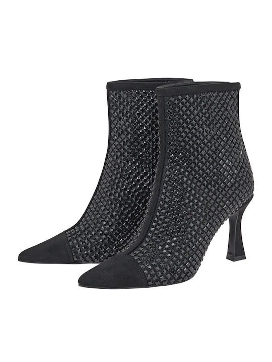 Lamina 222 Women's Ankle Boots with High Heel Black