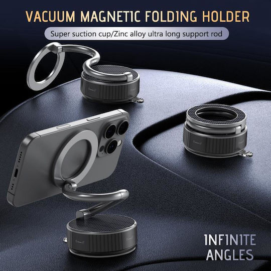 Handyhalterung mit Magnet Silber