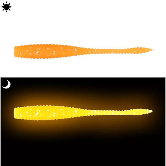 Σιλικονουχο Zeox Pixie Tail 4.4cm #104 Glow Orange Sf