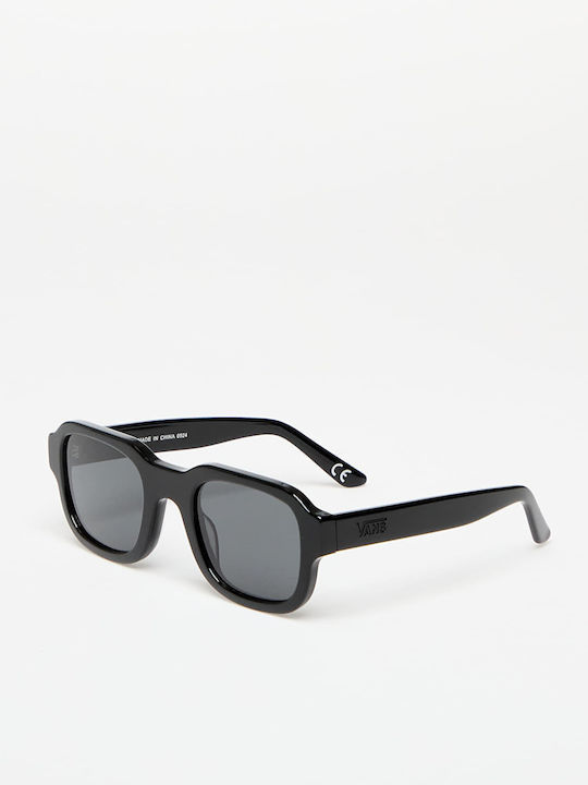 Vans Unisex Sunglasses with Black Plastic Frame and Black Lens VN000GMXBLK