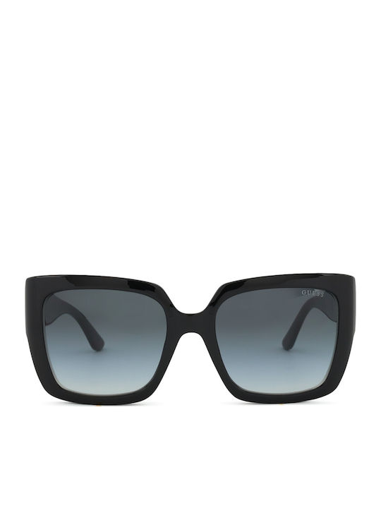 Guess Women's Sunglasses with Black Plastic Frame and Gray Gradient Lens GU00200 01B