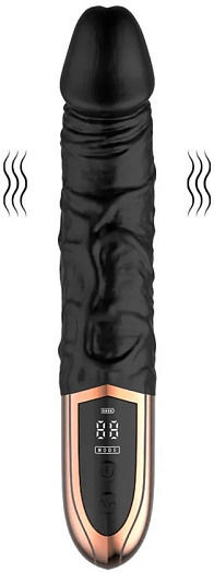 SMD Wet Mess Realistic Vibrator 23cm Negru