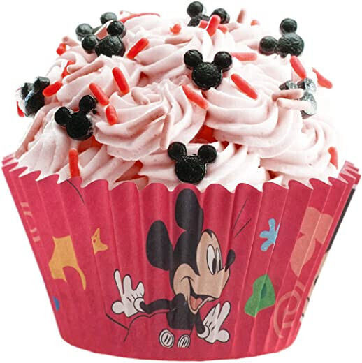 Dekora Karamellpapiere für Cupcakes Papier 339263-red 25pcs